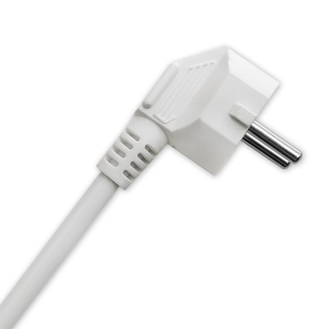 Qoltec Listwa zasilająca | 5 gniazd | 1.8m | Biała