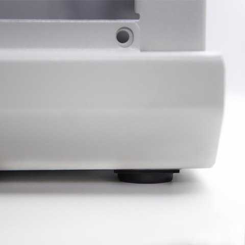 Qoltec Szafa RACK 19" | 9U | 600 x 500 x 600 | Hartowane drzwi | Wisząca | Stalowa obudowa | Zamek | Szara