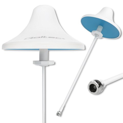 Qoltec Antena Wi-Fi 2.4/2.5 GHz dookólna | 5dBi | Wewnętrzna
