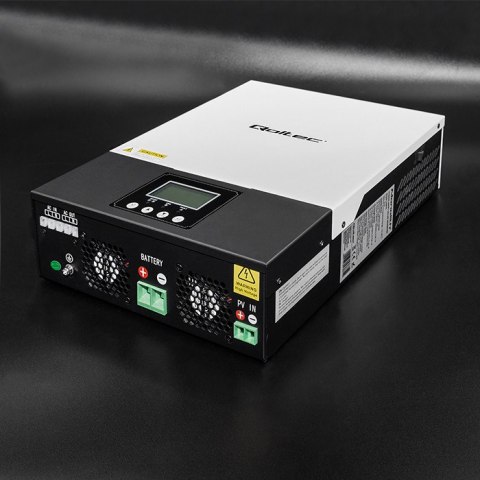 Qoltec Hybrydowy inwerter solarny Off-Grid 1.5kVA | 1.5kW | 80A | MPPT | Sinus