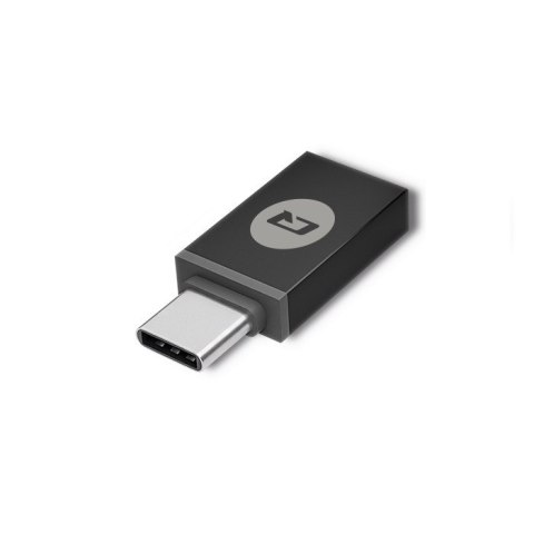 Qoltec Inteligentny czytnik chipowych kart ID SCR-0634 | USB 2.0 + Adapter USB-C