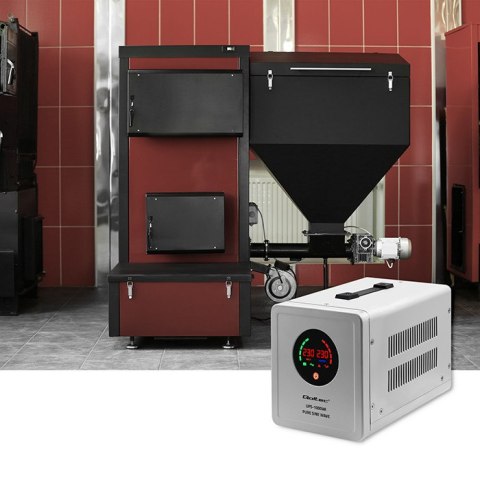 Qoltec Zasilacz awaryjny UPS 1000VA/700 | Przetwornica 12/230V z AVR | Sinus