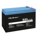 Qoltec Akumulator LiFePO4 Litowo-Żelazowo-Fosforanowy | 12.8V | 9Ah | 115.2Wh | BMS