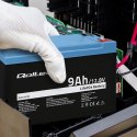 Qoltec Akumulator LiFePO4 Litowo-Żelazowo-Fosforanowy | 12.8V | 9Ah | 115.2Wh | BMS