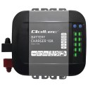 Qoltec Inteligentna ładowarka Monolith do akumulatorów LiFePO4 AGM GEL SLA | 10A | 12V