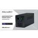 Qoltec Zasilacz awaryjny UPS Line Interactive | Monolith | 1500VA | 900W | LCD | USB | RJ45