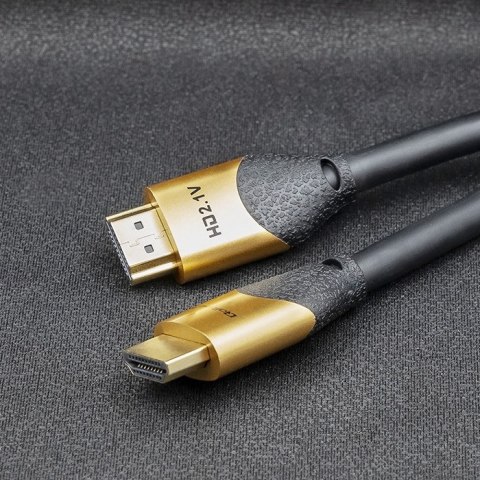 Qoltec Kabel HDMI v2.1 Ultra high speed 8K | 60Hz | 26AWG | GOLD | 5m
