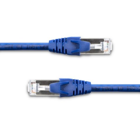 Qoltec Kabel Patchcord FTP | CAT6 | 2 x RJ-45 | 2m | High speed | Gold | Ekranowany