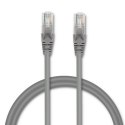 Qoltec Kabel Patchcord UTP | CAT5e | 2 x RJ-45 |1.5m | High speed | Gold