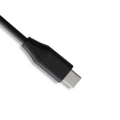 Qoltec Ładowarka GaN POWER PRO | 1xUSB-C | 45W | 5-20V | 2.25-3A | Laptop | Smartfon | Czarna