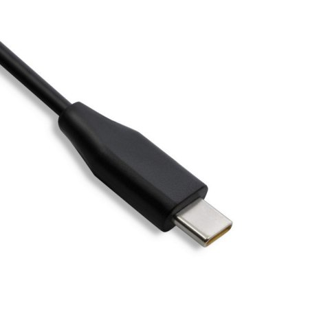 Qoltec Ładowarka GaN POWER PRO | 1xUSB-C | 65W | 5-20V | 3-3.25A | Laptop | Smartfon | Czarna