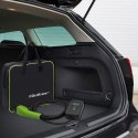 Qoltec Mobilna ładowarka do samochodu elektrycznego EV z regulacją 2w1 Typ2 | 3.5kW | 230V | LCD | Przenośna | Wallbox| 5m