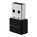 Qoltec Ultraszybki bezprzewodowy Mini Adapter USB Wi-Fi | standard AC | 650Mbps