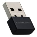 Qoltec Ultraszybki bezprzewodowy Mini Adapter USB Wi-Fi | standard AC | 650Mbps