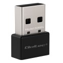 Qoltec Ultraszybki bezprzewodowy Mini Adapter USB Wi-Fi | standard AC | 650Mbps