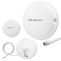 Qoltec Antena 5G LTE sufitowa | 5dBi | 50W | Wewnętrzna