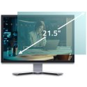 Qoltec Filtr światła niebieskiego 21.5" | 16:9 | Ochrona wzroku | Anti Glare | Matowy | na monitor