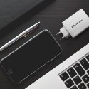 Qoltec Ładowarka sieciowa 100W GaN | 5-20V | 1.5-5A | 2 x USB-C PD | 1 x USB QC 3.0 | Laptop | Smartfon | Biała