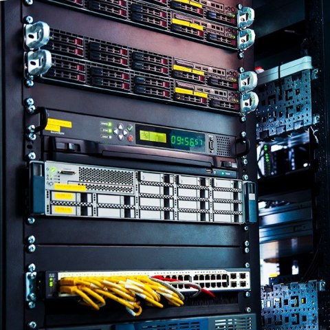 Qoltec Solidny stalowy Panel zaślepiający do szaf RACK 19" | 1U