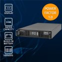 Qoltec Zasilacz awaryjny UPS do RACK | 3kVA | 3000W | Power Factor 1.0 | LCD | EPO | USB | On-line
