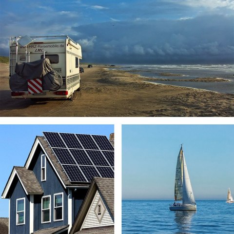 Qoltec Automatyczna Ładowarka DC-DC 12V z regulatorem MPPT | 25A | LiFePO4 AGM GEL STD