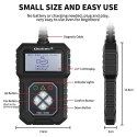 Qoltec Cyfrowy Tester diagnostyczny Interfejs ProLine | OBDII EOBD | Polskie MENU | 8V-25V | Dual system