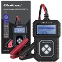 Qoltec Cyfrowy tester akumulatora z LCD | Polskie Menu | 12V | AGM | GEL | STD | 30-220AH