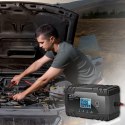 Qoltec Inteligentna mikroprocesorowa ładowarka 12V 8A | 24V 4A| Prostownik z funkcją naprawy do akumulatora AGM GEL | LCD