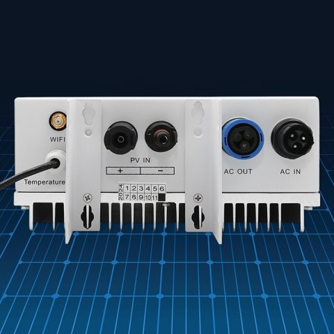 Qoltec Inwerter Przetwornica solarna do grzania wody ECO Solar Boost | MPPT | BYPASS | LCD | 3kW/4kW | Wi-fi