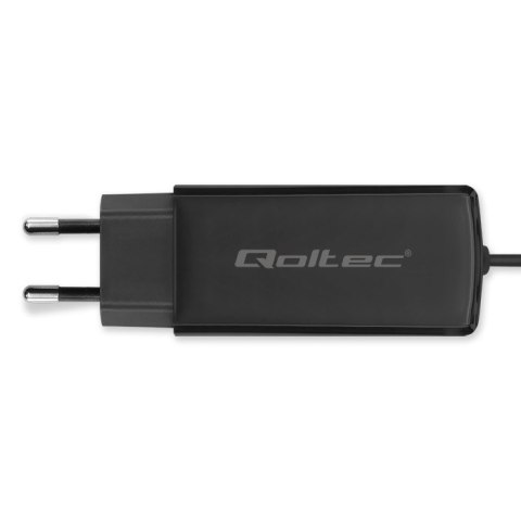 Qoltec Ładowarka sieciowa 90W GaN Super Fast | 5-20V | 3-4.5A | USB-C 3.1 | Laptop | Smartfon | Tablet