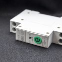 Qoltec Przekaźnik 63A na szynę DIN z licznikiem energii elektrycznej | eWeLink od Sonoff | Wi-Fi | Dioda LED