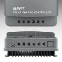 Qoltec Solarny regulator ładowania MPPT z czujnikiem temperatury 40A |12V / 24V | LCD | 2 x USB | Bluetooth | APP | GEL | LiFePO