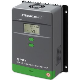 Qoltec Solarny regulator ładowania MPPT z czujnikiem temperatury 50A |12V / 24V | LCD | Bluetooth | APP | GEL | LiFePO4
