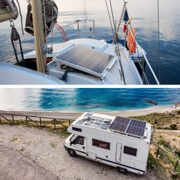 Qoltec Solarny regulator ładowania MPPT z czujnikiem temperatury 60A |12V / 24V | LCD | Bluetooth | APP | GEL | LiFePO4