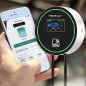 Qoltec Stacja ładowania EV 2w1 Typ2 | 22kW | Wi-fi| | LCD | 3 fazy | Wallbox | Smart life app| RFID | 5m