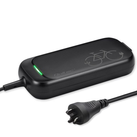 Qoltec Szybka Ładowarka Pro do roweru Bosch 36V | 42V | 2A | Bosch plug | wodoodporna +kabel zasilający