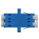 Qoltec Adapter światłowodowy LC/UPC | Duplex | Singlemode