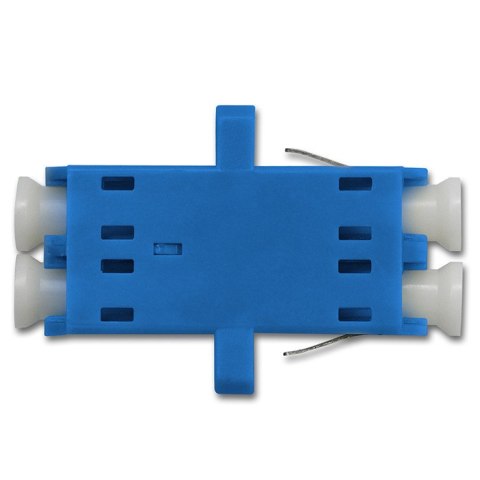 Qoltec Adapter światłowodowy LC/UPC | Duplex | Singlemode