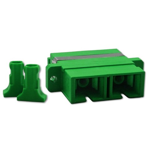 Qoltec Adapter światłowodowy SC/APC | Duplex | Singlemode