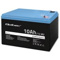 Qoltec Akumulator LiFePO4 Litowo-Żelazowo-Fosforanowy | 12.8V | 10Ah | 128Wh | BMS