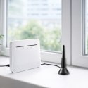 Qoltec Antena 4G LTE z podstawą magnetyczną | 5dBi | dookólna | wewnętrzna | 600-2700 MHz | SMA | 3m