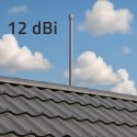 Qoltec Antena LoRa | 12dBi | dookólna | zewnętrzna | włókno szklane | 868 MHz | 1.5m
