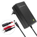 Qoltec Automatyczna ładowarka do akumulatora AGM GEL STD 6V 12V | 1.5A | Prostownik z sygnalizatorem LED