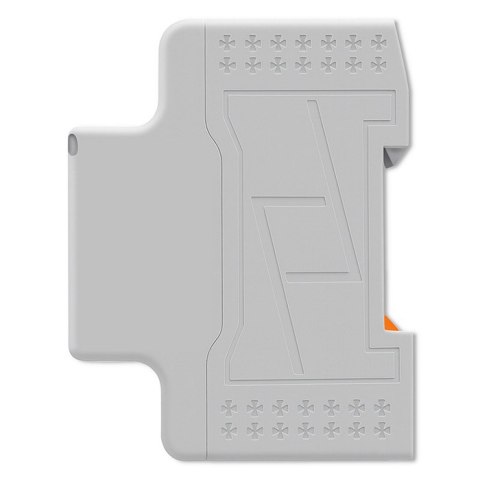Qoltec Jednofazowy elektroniczny licznik watomierz | miernik zużycia energii | DIN35 | Zdalne sterowanie | Historia pomiaru | Wi