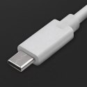 Qoltec Kabel USB 2.0 typ C męski | USB 2.0 typ C męski | 2m | Biały