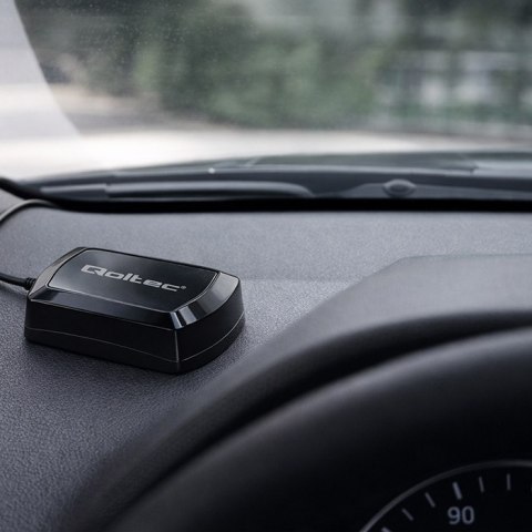 Qoltec Mobilna Antena GPS GLONASS z podstawą magnetyczną | dookólna | 28dBi | 50W | SMA RA