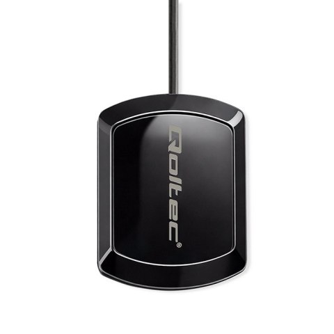 Qoltec Mobilna Antena GPS GLONASS z podstawą magnetyczną | dookólna | 28dBi | 50W | SMA RA