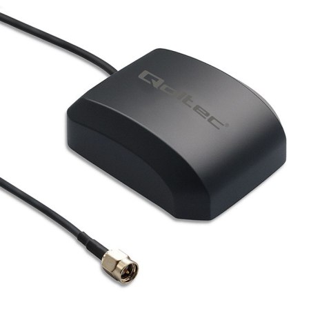 Qoltec Mobilna Antena GPS z podstawą magnetyczną | dookólna | 28dBi | 50W | SMA