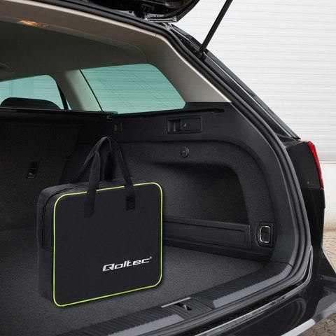 Qoltec Mobilna ładowarka do samochodu elektrycznego EV z regulacją 2w1 Typ2 | 11kW | 3 Fazy | LCD | Przenośna | Wallbox | 5m