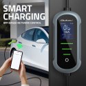 Qoltec Mobilna ładowarka do samochodu elektrycznego EV z regulacją 2w1 Typ2 | 22kW | 400V | Wi-fi | TUYA | SMART LIFE | LCD | Pr
